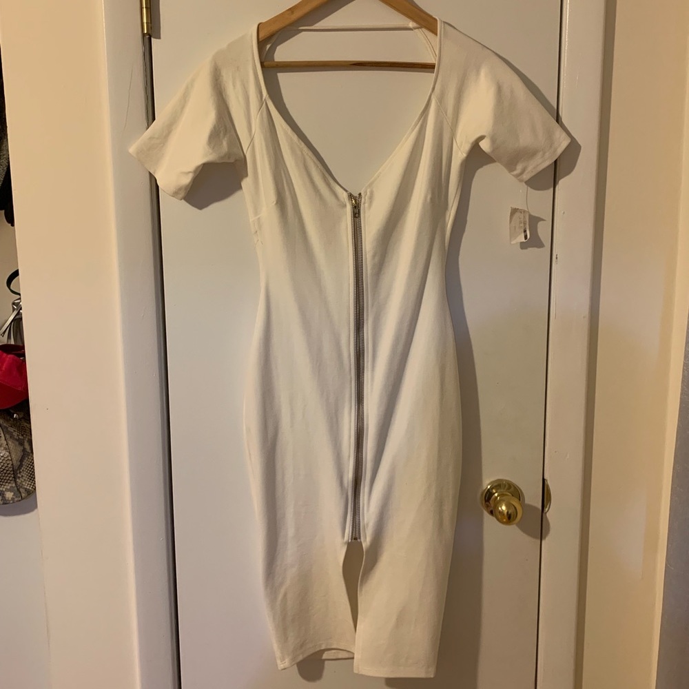 Sexy White Dinner Dress